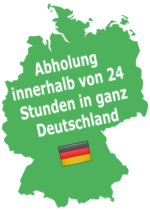 Abholung in weiteren Bundesländern in Deutschland Abholung in weiteren Bundesländern in Deutschland